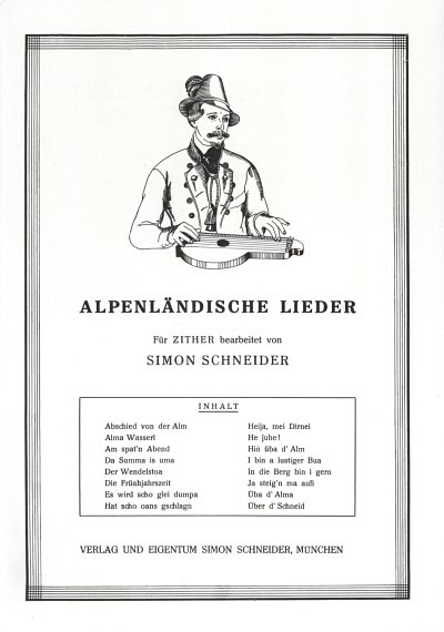 S. Schneider: 10 Alpenlaendische Taenze