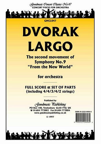 A. Dvo_ák: Largo from New World Symphony, Sinfo (Pa+St)