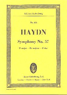 J. Haydn: Sinfonie 57 D-Dur Hob 1/57 Eulenburg Studienpartit