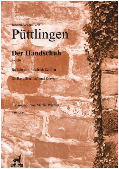 J.V. von Püttlingen: Der Handschuh op. 59, GesKlav