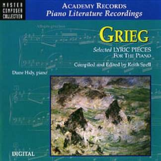 E. Grieg: Auswahl Lyrische Stuecke Academy Records Piano Lit