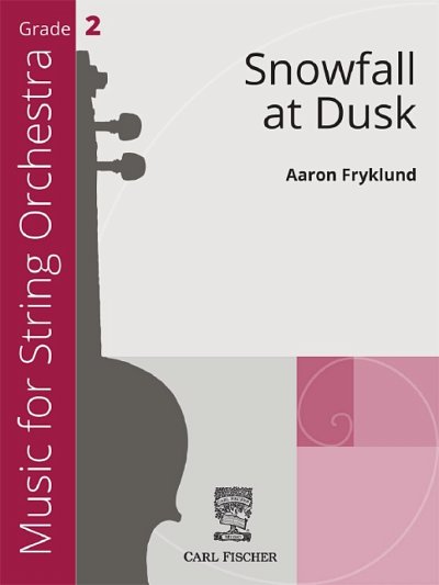 Fryklund, Aaron: Snowfall at Dusk
