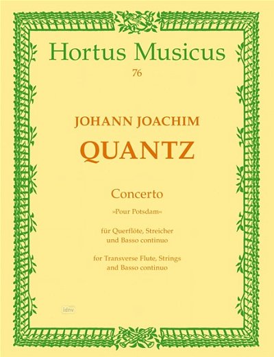 J.J. Quantz: Konzert "Pour Potsdam" D-Dur