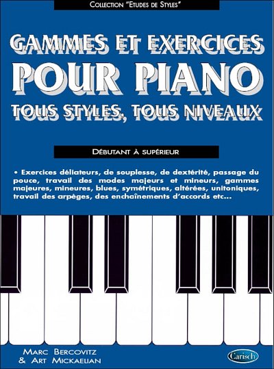 M. Bercovitz: Gammes et Exercices pour Piano
