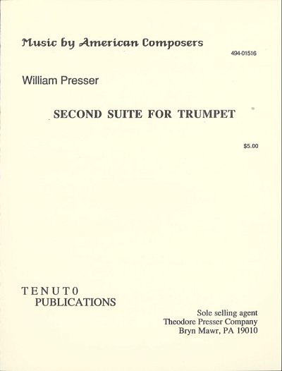 W. Presser: Second Suite, TrpKlav