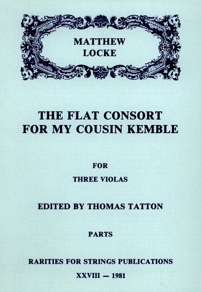 M. Locke: The flat consort for my cousin Kemb, 3Vle (Stsatz)