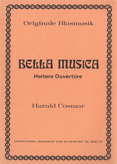Harald Cosmar: Bella musica