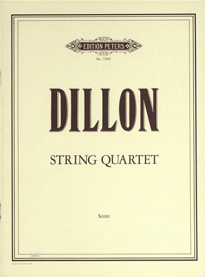 J. Dillon: Quartett 1