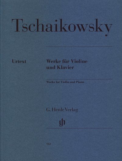 P.I. Tschaikowsky: Werke, VlKlav (KlavpaSt)