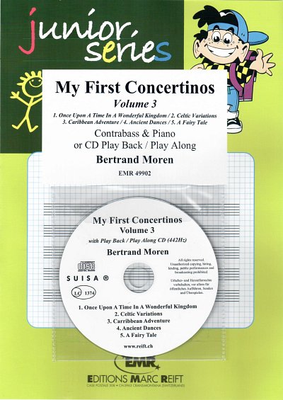 B. Moren: My First Concertinos Volume 3, KbKlav (+CD)