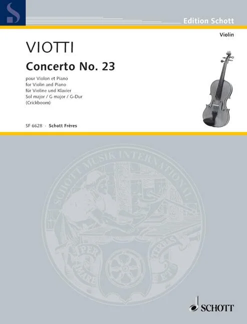 DL: G.B. Viotti: Konzert Nr. 23 G-Dur, VlOrch (KA) (0)