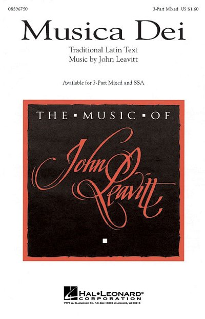 J. Leavitt: Musica Dei, Ch3Klav (Chpa)