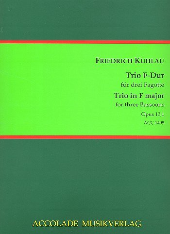 F. Kuhlau: Trio F-Dur , 3Fag (Pa+St)