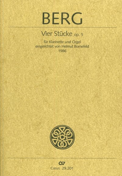 A. Berg: 4 Stuecke Op 5 (1986)