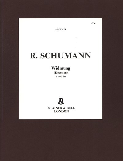 R. Schumann: Widmung (Devotion) op. 25/1, GesHKlav