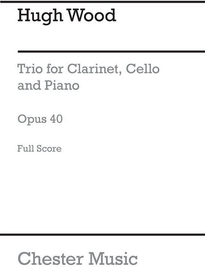H. Wood: Trio op. 40, KlrVcKlv (Part.)