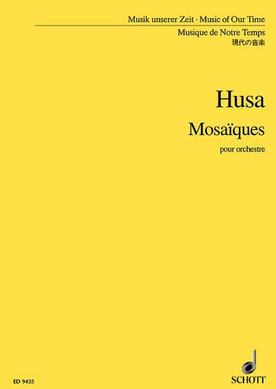 DL: K. Husa: Mosaïques, Orch (Stp)