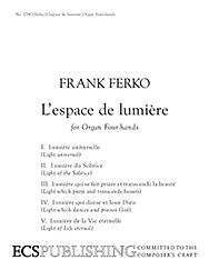 F. Ferko: L'espace de lumiere