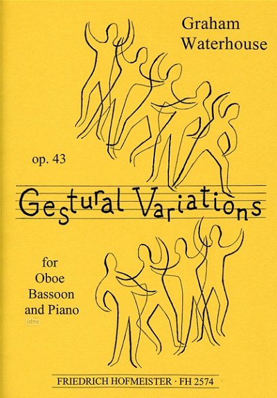 G. Waterhouse: Gestural Variations op.43 for oboe,