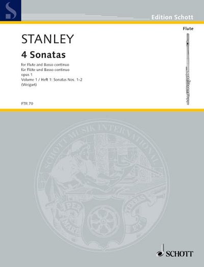 DL: J. Stanley: 4 Sonatas, FlBc