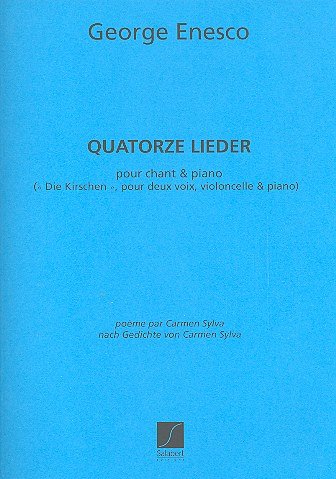 14 Lieder - Pour Chant Et Piano, GesKlav (Part.)