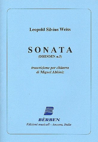 S.L. Weiss: Sonata Dresden 5, Git (Part.)