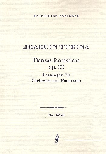J. Turina: Danzas fantásticas op. 22, KlavOrch (Stp)