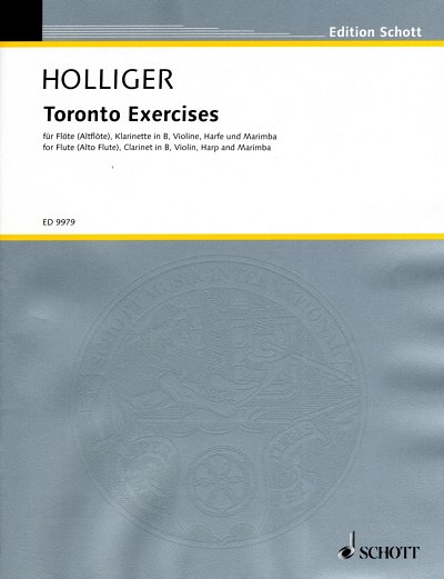H. Holliger: Toronto Exercises  (Pa+St)