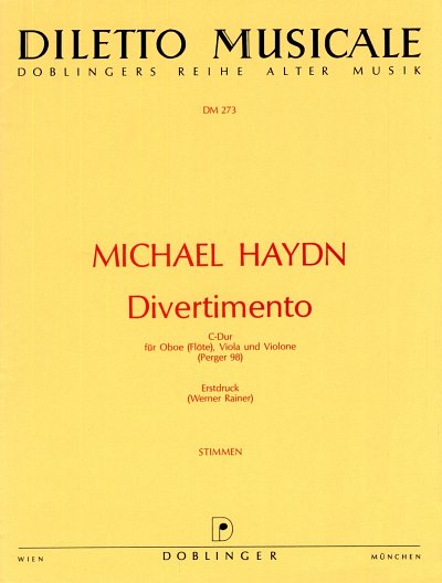 M. Haydn: Divertimento C-Dur