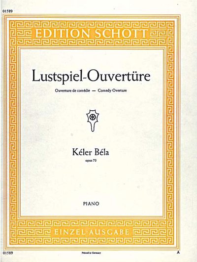 DL: B. Kéler: Lustspiel-Ouvertüre, Klav