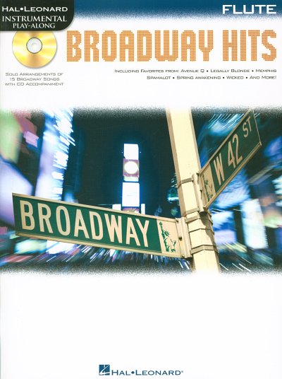 Hal Leonard Instrumental Play-Along: Broadway Hits, Fl (+CD)