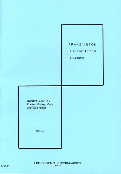 AQ: F.A. Hoffmeister: Quartett B-Dur (B-Ware)
