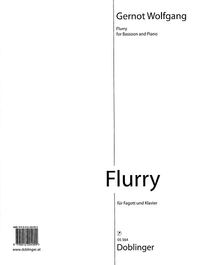 G. Wolfgang: Flurry, FagKlav (Part.)