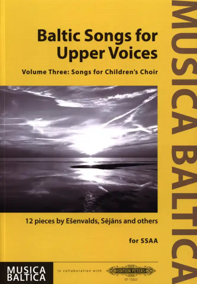 Baltic Songs for Upper Voices 3, KSSAA,Klav (Chb) (0)