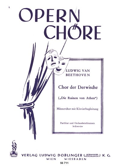 AQ: L. v. Beethoven: Chor der Derwische, Mch2Klav ( (B-Ware)