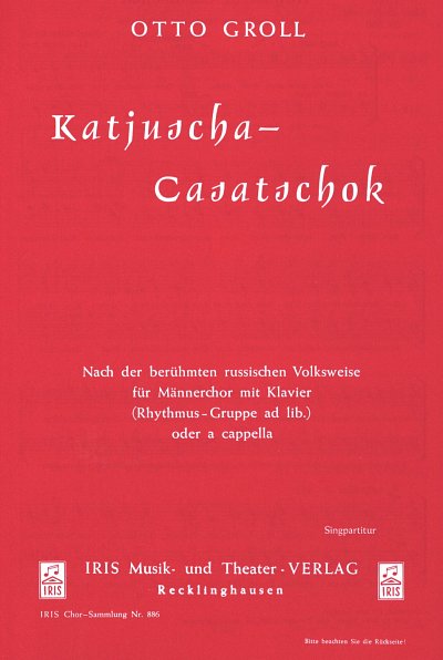 O. Groll: Katjuscha-Casatschok, Mch4;Klv (Chpa)