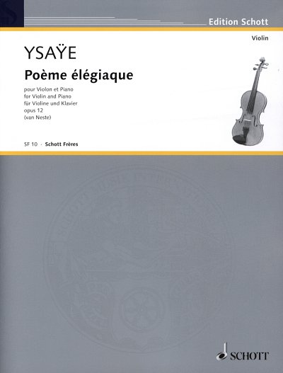 E. Ysaÿe: Poème élégiaque op. 12 , VlKlav