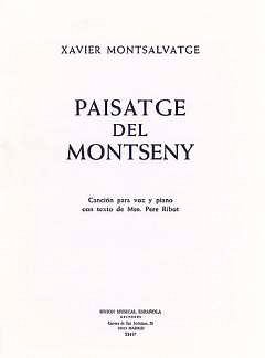 Paisatge Del Montseny, GesKlav