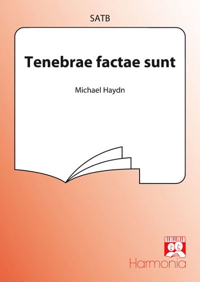 M. Haydn: Tenebrae Factae, Gch;Klav (Chpa)