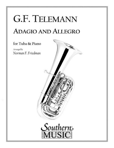 G.P. Telemann: Adagio and Allegro, TbKlav (KlavpaSt)
