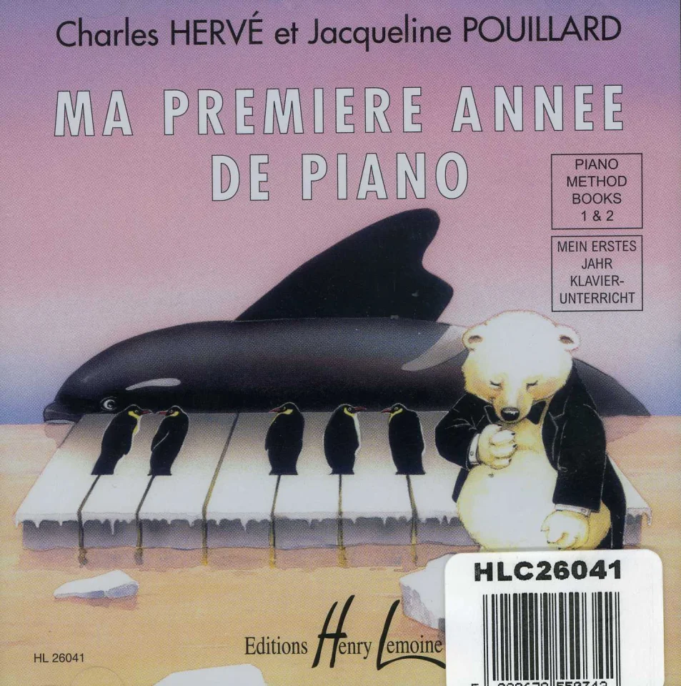C. Hervé: Mein erstes Jahr Klavierunterricht, Klav (CD) (0)