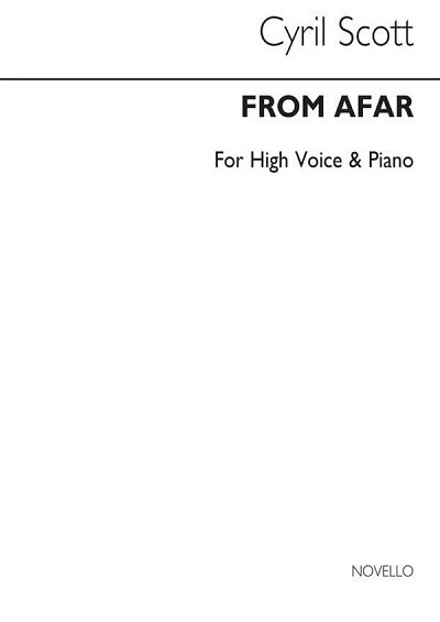 C. Scott: From Afar (D'outremer)-high Voice/Piano (Key-e)
