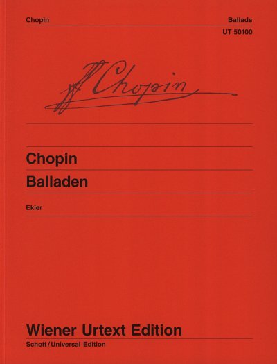 F. Chopin: Balladen, Klav
