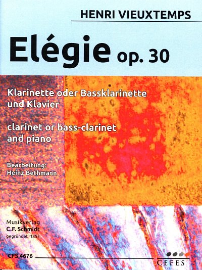 H. Vieuxtemps: Elégie op. 30, KlaBasklKlav (Klavpa2Solo)