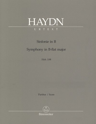 J. Haydn: Sinfonie B-Dur Hob. I:98, Sinfo (Part.)