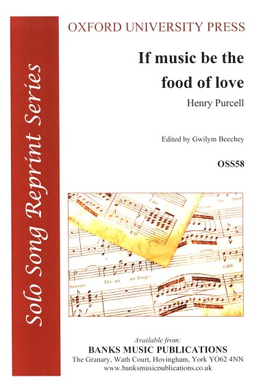H. Purcell: If Music Be The Food Of Love G Min, Ges