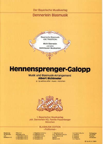 A. Bichlmeier: Hennensprenger Galopp, Blask (Dir+St)