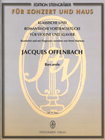 J. Offenbach: Barcarole, VlKlav (KA)