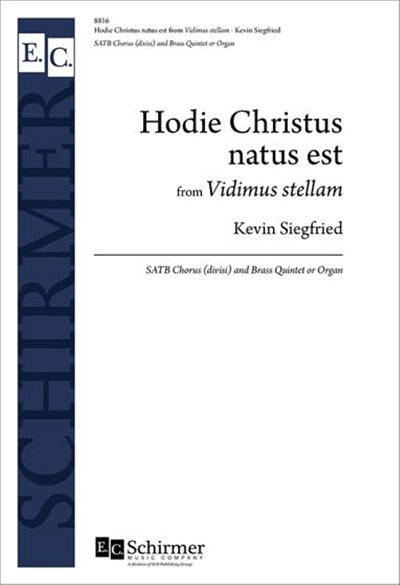 K. Siegfried: Hodie Christus natus est from Vidimus (Stsatz)