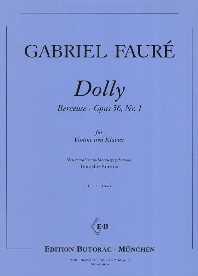 G. Fauré: Dolly - Berceuse op. 56/1, VlKlav (KlavpaSt)